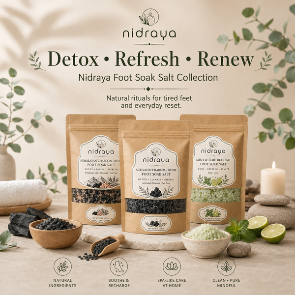 Nidraya Foot Soak Salt Collection