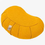 Nidraya Crescent Zafu Meditation Cushion – Mustard Yellow thumbnail