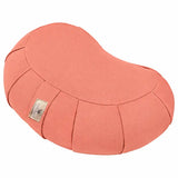 Nidraya Crescent Zafu Meditation Cushion – Peachy Pink thumbnail