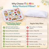 Tink Rink Mustard Seeds Pillow – (Little Beach Buddy) Nidraya thumbnail