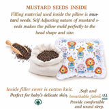 Tink Rink Mustard Seeds Pillow – Little Safari Snuggle Nidraya thumbnail