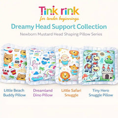 Tink Rink Mustard Seeds Pillow – Little Safari Snuggle